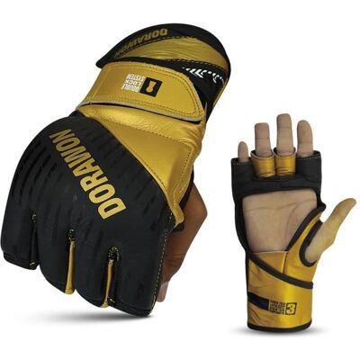 Gants MMA DORAWON - Unisexe Noir XL - Entraînement & Combat - Publicité Gants MMA DORAWON - Unisexe Noir XL - Entraînement & Combat - Publicité