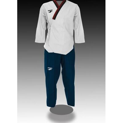 Dorawon Dobok Taekwondo 11 ans - Col Brodé Poomsae - Publicité Dorawon Dobok Taekwondo 11 ans - Col Brodé Poomsae - Publicité