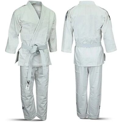 Kimono Enfant Unisexe Blanc 120 cm - DORAWON - Kimono de Judo - Publicité Kimono Enfant Unisexe Blanc 120 cm - DORAWON - Kimono de Judo - Publicité