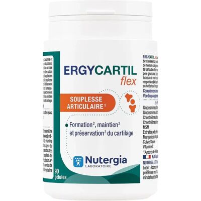 Nutergia Ergycartil Flex - Soutient la souplesse articulaire - Complément Alimentaire - Publicité Nutergia Ergycartil Flex - Soutient la souplesse articulaire - Complément Alimentaire - Publicité