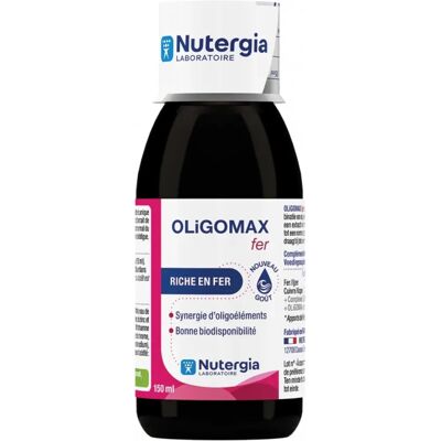 Nutergia IJzersupplement met Zeewater & Lithothamne - 150ml Nutergia IJzersupplement met Zeewater & Lithothamne - 150ml