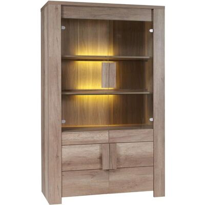 Mueble FARRA de 4 puertas con LED - Vitrina Mueble FARRA de 4 puertas con LED - Vitrina
