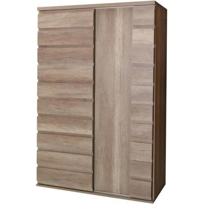 MEUBLORAMA ROMI - roble dab canyon - 120 x 180 x 55 cm - Cabinet MEUBLORAMA ROMI - roble dab canyon - 120 x 180 x 55 cm - Cabinet