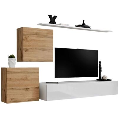 Meublorama - SWITCH V - Wotan Oak - Mobile TV Meublorama - SWITCH V - Wotan Oak - Mobile TV
