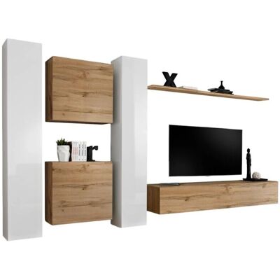 Meublorama - SWITCH VI - Oak Wotan - Entertainment unit Meublorama - SWITCH VI - Oak Wotan - Entertainment unit