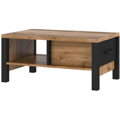 Meublorama - DARWIN - Abete - Nero - Table Meublorama - DARWIN - Abete - Nero - Table