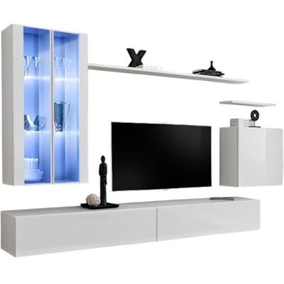 Meublorama - SWITCH XII - Bianco - Legno - Mobile TV Meublorama - SWITCH XII - Bianco - Legno - Mobile TV