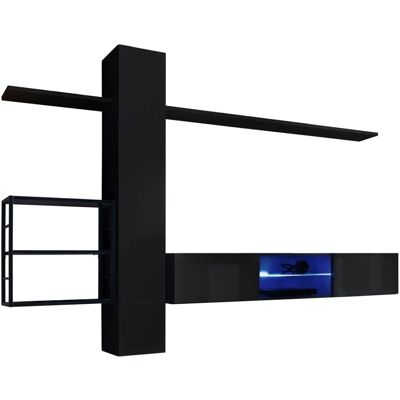 Meublorama - SWITCH M5 - Negro - Living room furniture set Meublorama - SWITCH M5 - Negro - Living room furniture set