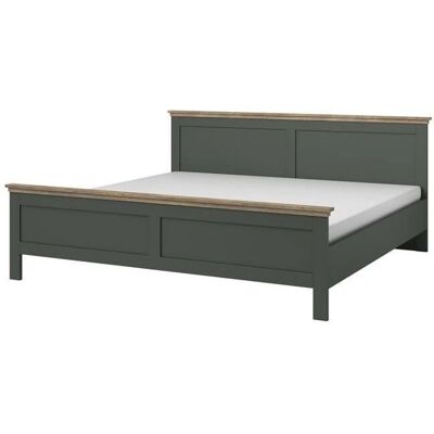 Meublorama - Assia Kollektion Grün Khaki Bett Meublorama - Assia Kollektion Grün Khaki Bett