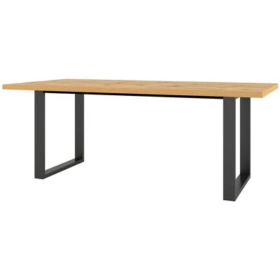Meublorama - MILO - Eiche - 200x100 cm - Tisch Meublorama - MILO - Eiche - 200x100 cm - Tisch