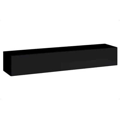 Meublorama Switch 180cm schwarz Hochglanz TV‑Schrank Meublorama Switch 180cm schwarz Hochglanz TV‑Schrank