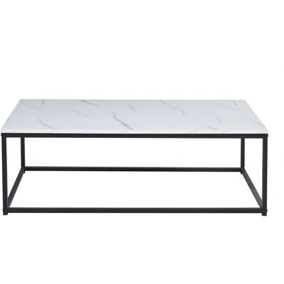 MEUBLORAMA - EWING - White marble - MDF top - Coffee table MEUBLORAMA - EWING - White marble - MDF top - Coffee table