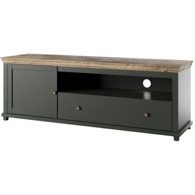 Meublorama ASSIA - Roble verde - 181 cm mueble TV Meublorama ASSIA - Roble verde - 181 cm mueble TV