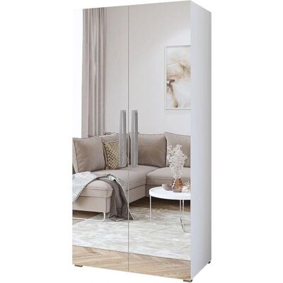 Armoire JUPITER de design avec grands miroirs - Publicité Armoire JUPITER de design avec grands miroirs - Publicité