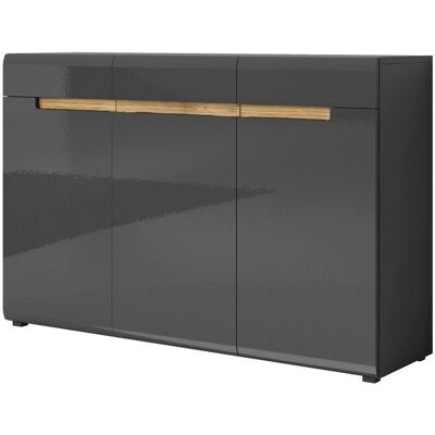 Meublorama - LUCIA - grigio chiaro - rovere - Dresser Meublorama - LUCIA - grigio chiaro - rovere - Dresser