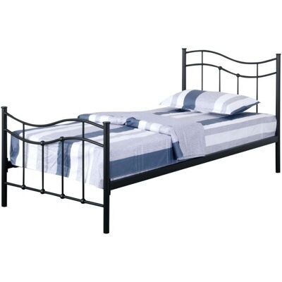 Meublorama Odette 90x190 cm cama de metal Meublorama Odette 90x190 cm cama de metal
