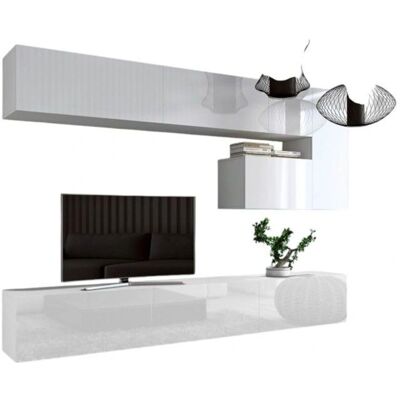 Meublorama - CEPTO 249cm - 8 ante - LEDs - set parete Meublorama - CEPTO 249cm - 8 ante - LEDs - set parete