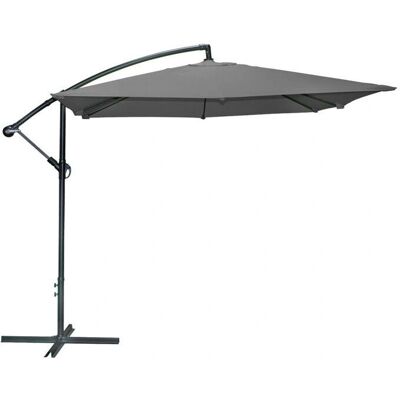 MEUBLORAMA - Parasol lateral cuadrado - Grigio antracite MEUBLORAMA - Parasol lateral cuadrado - Grigio antracite