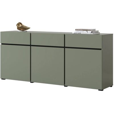 Meublorama - HAVANA - Vert sauge - 180 cm - Buffet - Publicité Meublorama - HAVANA - Vert sauge - 180 cm - Buffet - Publicité