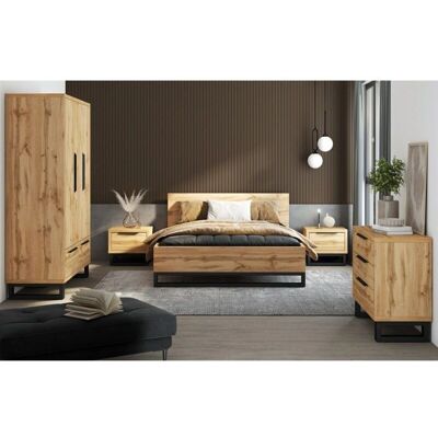 Meublorama - MILOS - Cama 160x200 - Muebles dormitorio Meublorama - MILOS - Cama 160x200 - Muebles dormitorio