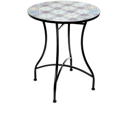 MEUBLORAMA - Porto - Ø60xH71 cm - Mesa de jardín MEUBLORAMA - Porto - Ø60xH71 cm - Mesa de jardín