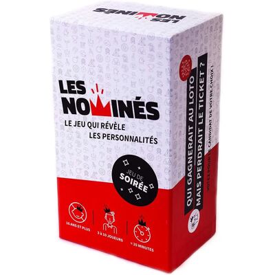 Cartamundi Jeu de Fête - Les Nominés - Jeu de Société Humoristique pour Adultes & Famille - 440 Cartes Cartamundi Jeu de Fête - Les Nominés - Jeu de Société Humoristique pour Adultes & Famille - 440 Cartes