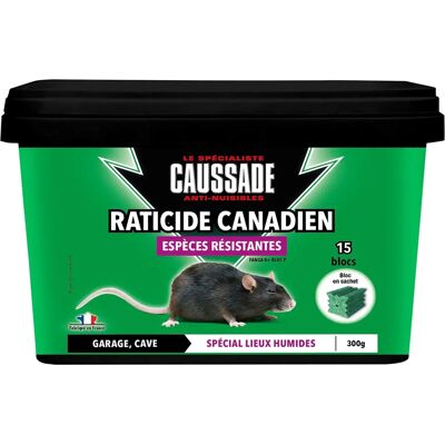 Poison pour Souris Causade - Espèces Résistantes - Facile à Utiliser - Publicité Poison pour Souris Causade - Espèces Résistantes - Facile à Utiliser - Publicité