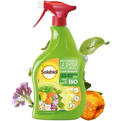 SOLABIOL - Olio Bianco Vegetale di soia - Pronto Uso - Insecticide SOLABIOL - Olio Bianco Vegetale di soia - Pronto Uso - Insecticide