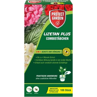 PROTECT GARDEN Lizetan Plus Kombi Botok - Növényvédelem és trágyázás PROTECT GARDEN Lizetan Plus Kombi Botok - Növényvédelem és trágyázás