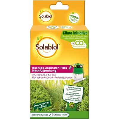 Solabiol Buchsbaumzünsler-Falle Nachfüllpackung - Insektizidfrei, 2 Stück Solabiol Buchsbaumzünsler-Falle Nachfüllpackung - Insektizidfrei, 2 Stück