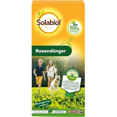 SOLABIOL Rasendünger - Natürlicher Wurzelaktivator 10kg SOLABIOL Rasendünger - Natürlicher Wurzelaktivator 10kg