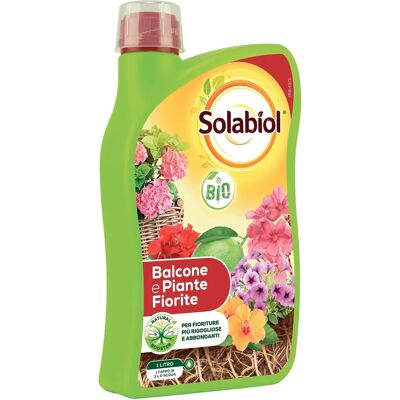 Concime Liquido Organico Solabiol per Balconi - Piante Fiorite Concime Liquido Organico Solabiol per Balconi - Piante Fiorite