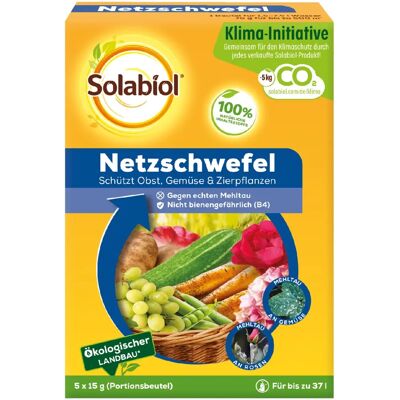 Solabiol Netzschwefel - 75 g Fungizid Solabiol Netzschwefel - 75 g Fungizid