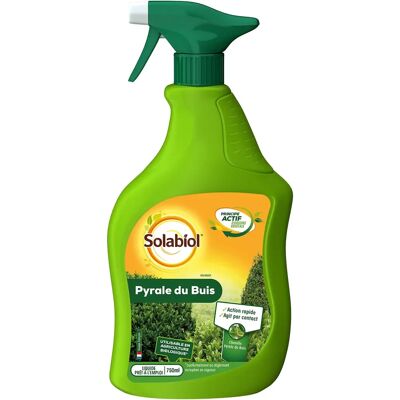 Insecticide pyrale du buis Solabiol 750ml - Publicité Insecticide pyrale du buis Solabiol 750ml - Publicité