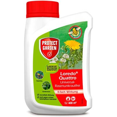 Protect Garden Loredo Quattro Unkrautvernichter - 400ml - Effektiv gegen hartnäckiges Unkraut - Haustiersicher Protect Garden Loredo Quattro Unkrautvernichter - 400ml - Effektiv gegen hartnäckiges Unkraut - Haustiersicher