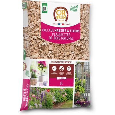 BRUIN GOUD - 6L Écorces de Bois Naturel - Paillis pour Jardins & Fleurs - Publicité BRUIN GOUD - 6L Écorces de Bois Naturel - Paillis pour Jardins & Fleurs - Publicité