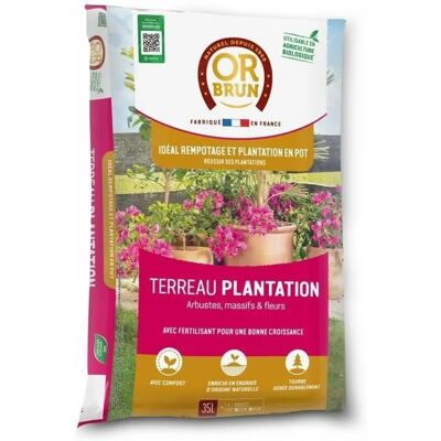 Terreau Brun OBRTPLAN35N 35 L - Jardin & Plantes - Publicité Terreau Brun OBRTPLAN35N 35 L - Jardin & Plantes - Publicité