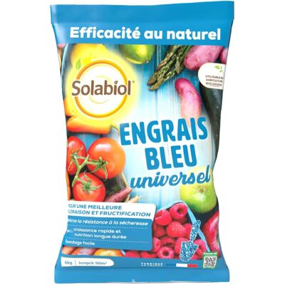 Engrais Bleu Solabiol 4kg - Engrais - Publicité Engrais Bleu Solabiol 4kg - Engrais - Publicité