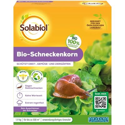 SOLABIOL Organische Schneckenkorn - Bio-Schneckenkorn - Ökologisk Landbau SOLABIOL Organische Schneckenkorn - Bio-Schneckenkorn - Ökologisk Landbau