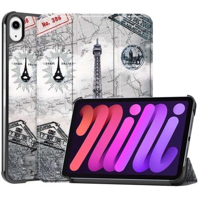 HTDMobiles iPad Mini 6 2021 Tour Eiffel - Étui pour Tablette - Publicité HTDMobiles iPad Mini 6 2021 Tour Eiffel - Étui pour Tablette - Publicité