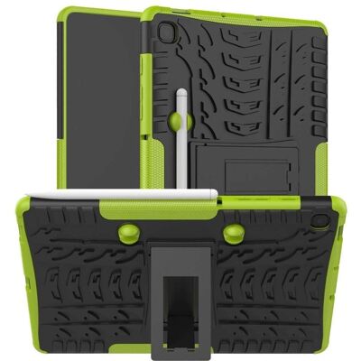 Htdmobiles Étui Vert Antichoc pour Samsung Galaxy Tab S6 Lite - Publicité Htdmobiles Étui Vert Antichoc pour Samsung Galaxy Tab S6 Lite - Publicité