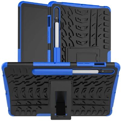 Htdmobiles Samsung Galaxy Tab S7 S8 Étui Antichoc Bleu - Publicité Htdmobiles Samsung Galaxy Tab S7 S8 Étui Antichoc Bleu - Publicité