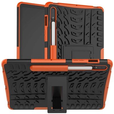 Htdmobiles Étui Orange Résistant aux Chocs Galaxy Tab S7 S8 - Publicité Htdmobiles Étui Orange Résistant aux Chocs Galaxy Tab S7 S8 - Publicité