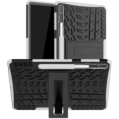 Htdmobiles Étui Samsung Galaxy Tab S7 Plus S8 Plus - Résistant aux chocs, 2 en 1 amovible, Support vidéo - Publicité Htdmobiles Étui Samsung Galaxy Tab S7 Plus S8 Plus - Résistant aux chocs, 2 en 1 amovible, Support vidéo - Publicité