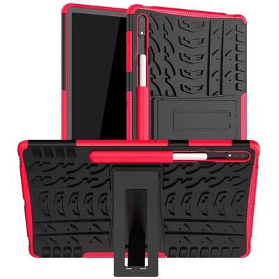 Coque Htdmobiles Rose pour Samsung Galaxy Tab S7 S8 Plus - Protection contre chocs - Publicité Coque Htdmobiles Rose pour Samsung Galaxy Tab S7 S8 Plus - Protection contre chocs - Publicité