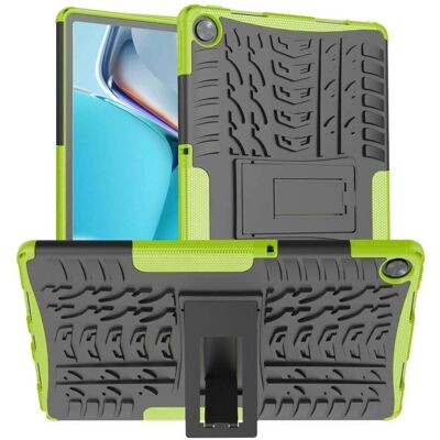 Coque antichoc Htdmobiles Verte 2 en 1 pour Realme Pad - Publicité Coque antichoc Htdmobiles Verte 2 en 1 pour Realme Pad - Publicité