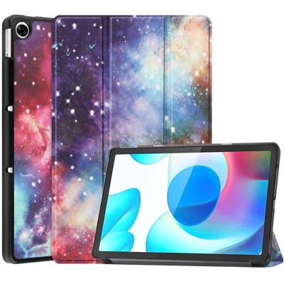 Étui en cuir synthétique Starry Sky de HTDMobiles pour Realme Pad - Publicité Étui en cuir synthétique Starry Sky de HTDMobiles pour Realme Pad - Publicité