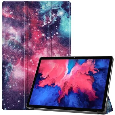 Étui en Cuir Étoilé pour Lenovo P11 Plus - Protection contre chocs et rayures - Publicité Étui en Cuir Étoilé pour Lenovo P11 Plus - Protection contre chocs et rayures - Publicité