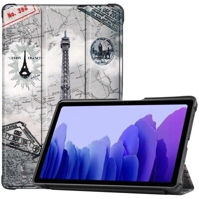 Htdmobiles Étui en cuir synthétique avec coque intérieure rigide pour Samsung Galaxy Tab A7 T500 T505 - Étui tablette - Publicité Htdmobiles Étui en cuir synthétique avec coque intérieure rigide pour Samsung Galaxy Tab A7 T500 T505 - Étui tablette - Publicité