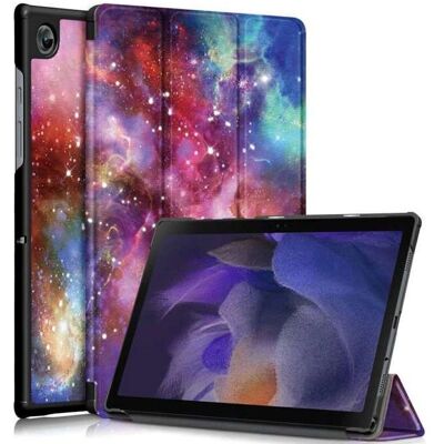Housse pour Samsung Galaxy Tab A7 Lite - Cuir synthétique robuste avec support - Publicité Housse pour Samsung Galaxy Tab A7 Lite - Cuir synthétique robuste avec support - Publicité